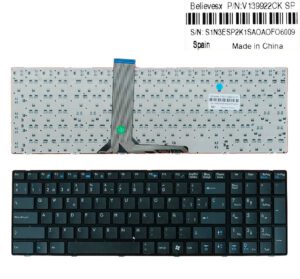 TECLADO ESPAÑOL MSI MSI GE60 GE70 GP60 GP70 CR61 CX61 GX60 CX70 SERIES | V139922CK SP