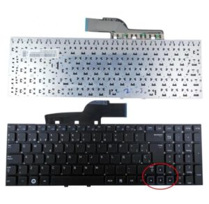 TECLADO ESPAÑOL SAMSUNG 300E5A 300V5A SERIES NEGRO SIN MARCO