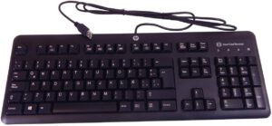 TECLADO ESPAÑOL HP USB BUSINESS SMARTCARD | KUS1206 700847-071 701671-071
