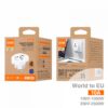 ADAPTADOR DE VIAJE UNIVERSAL A CLAVIJA EUROPEA | D01B