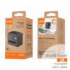 ADAPTADOR DE VIAJE UNIVERSAL CON PUERTOS USB | D04A