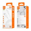 TURBO CABLE USB A LIGHTNING 3.0M 3.0A BLANCO IDUSD C132B
