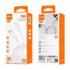 TURBO CABLE USB A USB-C 3.0M 3.0A BLANCO IDUSD C133B