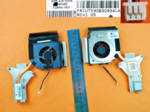 VENTILADOR CPU CON DISIPADOR | HP PAVILION DV5T-1000 SERIES | VERSION 2