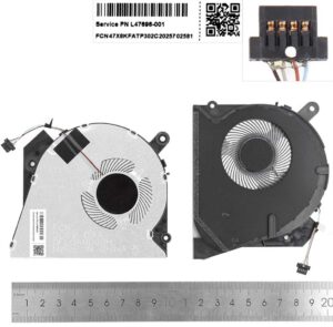 VENTILADOR CPU PORTATIL HP PROBOOK 450 G7 455 G7 SERIES · L45101-001 L47695-001 L47696-001