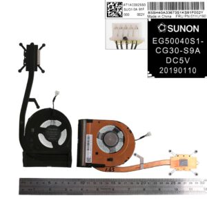 VENTILADOR CPU CON DISIPADOR LENOVO THINKPAD T490 SERIES | 01YU189
