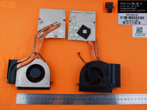 VENTILADOR CPU CON DISIPADOR HP ZBOOK 17 SERIES | Vbl20 735375-001