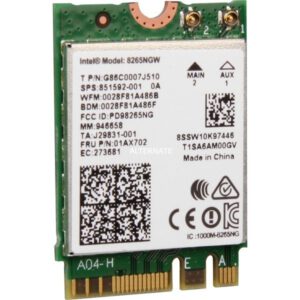 TARJETA WIRELESS HP PROBOOK 640 G3 650 G3 ZBOOK 15 G4 17 G4 SERIES | 918855-852 851592-001