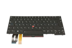 TECLADO ALEMAN LENOVO THINKPAD T480S T490 T495 L480 L380 L390 E480 E485 E490 P43S SERIES CON POINTSTICK Y RETROILUMINACION | 01YP546