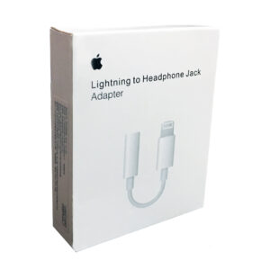 APPLE ADAPTADOR LIGHTNING A JACK 3.5MM
