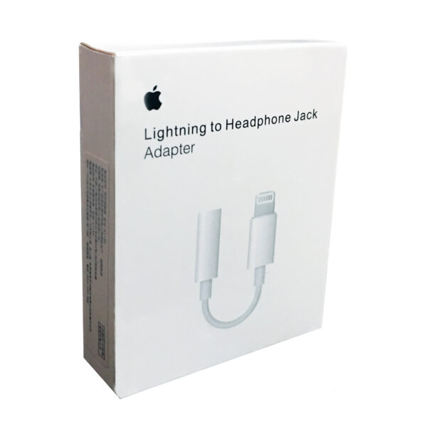 APPLE ADAPTADOR LIGHTNING A JACK 3.5MM