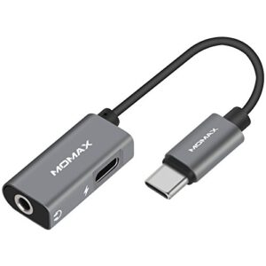 ADAPTADOR 2 EN 1 USB 3.1 TIPO C A DC JACK AUDIO 3.5mm