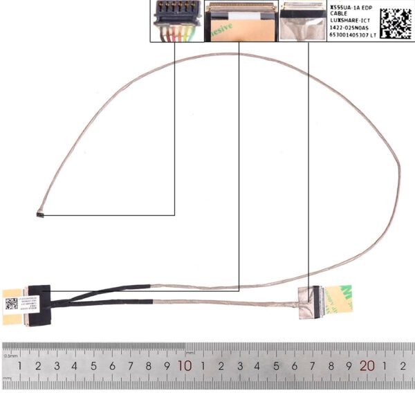 CABLE DE PANTALLA ASUS X555 VM590L FL5800L V555L X545 F555UA X555UA SERIES | 1422-025N0AS