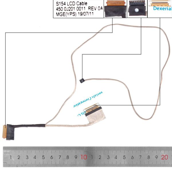 CABLE DE PANTALLA LENOVO IDEAPAD 1 14IGL05 81VU SERIES | 5C10S29996 450.0J201.0032