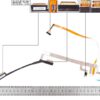 CABLE DE PANTALLA DELL INSPIRON 7506 5400 7500 SERIES | RHH0H 0RHH0H 450.0K301.0011 450.0K301.0021