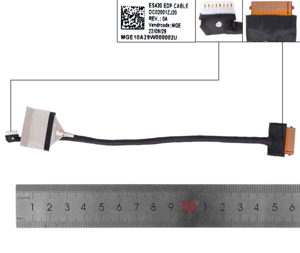 CABLE DE PANTALLA LENOVO IDEAPAD 530S-14IWL 530S-14ARR 530S-14IKBR 530S-14IKB SERIES | DC02001ZJ20