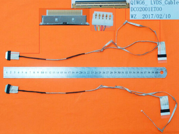 CABLE FLEX DE PANTALLA LENOVO G580 G585 G580A G480 G485 | DC02001ET10