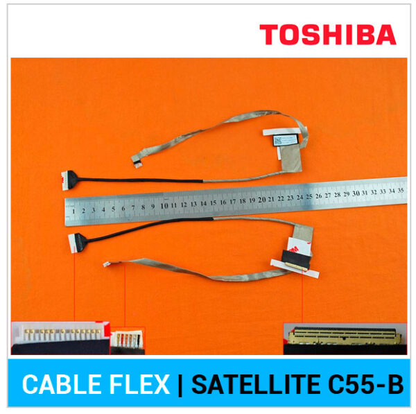 CABLE FLEX DE PANTALLA | TOSHIBA SATELLITE C55-B | C55D | C55TG | C55D-B
