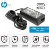 CARGADOR HP ORIGINAL 45W USB-C | 5V/2A 12V/3A 15V/3A