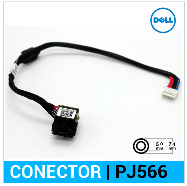 CONECTOR DE CORRIENTE CON CABLE | DELL LATITUDE E6530 | E6540