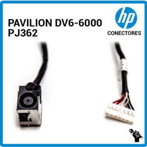 CONECTOR DE CORRIENTE CON CABLE | HP PAVILION DV6-6000