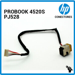 CONECTOR DE CORRIENTE CON CABLE | HP PROBOOK 4520S | PROBOOK 4525S