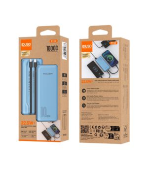 BATERIA EXTERNA POWERBANK ECO BANK DUO 10000MAH 22.5W | IDUSD P11A