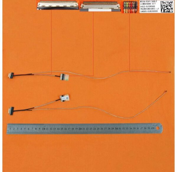 CABLE DE PANTALLA ASUS X556 A556U X556UJ X556UR F556U F556UA FL5900U 30PIN SIN TÁCTIL SERIES | 14005-01820000 1422-02590AS