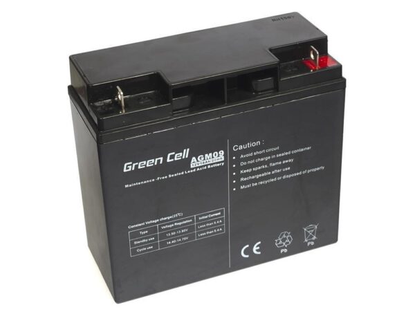 BATERIA GREEN CELL AGM 12V / 18A | AGM09