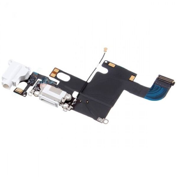 iPhone 6 Plus | Conector de carga con Jacks de Micrófono y Auricular | Blanco