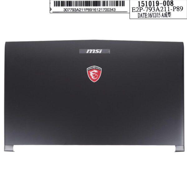 CARCASA SUPERIOR PANTALLA MSI GL72 7QF 7RD 7RDX 7REX GL72M 7RDX 7REX SERIES | 307793A42P89