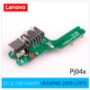 PLACA CONECTOR DE CORRIENTE Y USB | LENOVO IDEAPAD Z470 | Z475