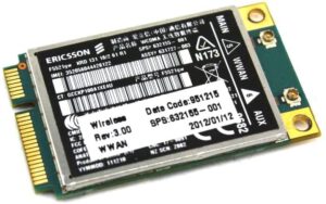 TARJETA 3G WWAN ERICSSON F5521GW PARA PORTATILES HP | 632155–001 631727–002