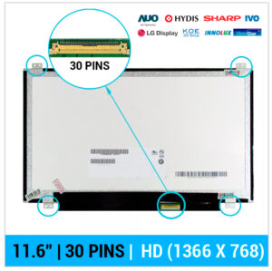 PANTALLA 11.6" INNOLUX N116BGE-EA2 REV. C1 ( FALTA UN BRACKET )