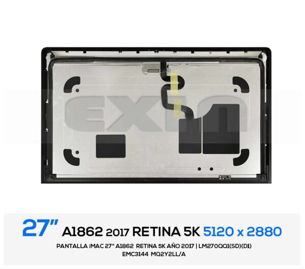 PANTALLA iMAC 27" A1419 A1862 RETINA 5K 2019 | LM270QQ1 (SD)(D1)