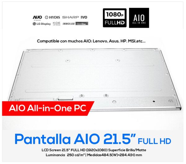 PANTALLA 21.5" FULL HD CHIMEI INNOLUX M215HCA-L3B
