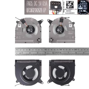 PAR DE VENTILADORES CPU + GPU LENOVO LEGION R9000X Y9000X 2021