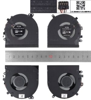 PAR DE VENTILADORES CPU + GPU RAZER BLADE RZ09-027 RZ09-0270 SERIES | DFS5K121142621 DFS501105PROT