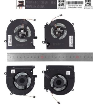 PAR DE VENTILADORES CPU+GPU HP OMEN 15-EK 15-EN SERIES | M04215-001 M04216-001 M04217-001 M04218-001 ( MODELO CON MOTOR DE 5V )