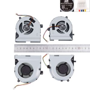 PAR DE VENTILADORES CPU+GPU ASUS STRIX GL502VM GL502VML FX60VM SERIES | 13NB00R0P02011 13N1-0SP0201 EF75070S1-C481-S9A
