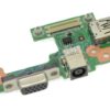 Placa con Conector Corriente DC Jack , puerto VGA y puerto USB | DELL | INSPIRON 15R