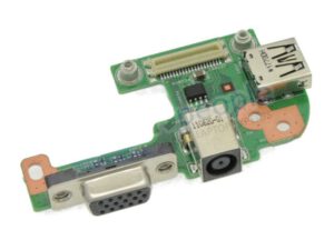 Placa con Conector Corriente DC Jack , puerto VGA y puerto USB | DELL | INSPIRON 15R