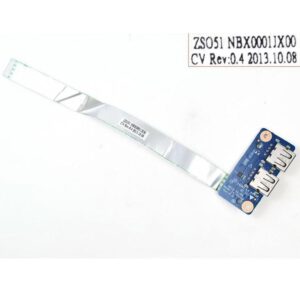 PLACA USB CON FLEX PARA PORTÁTIL HP PAVILION 250 G3 255 G3 15-G 15-R SERIES | LS-A993P NBX0001JX00