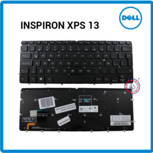 TECLADO LATINO DELL | INSPIRON XPS 13 | NEGRO | RETROILUMINADO | SIN MARCO