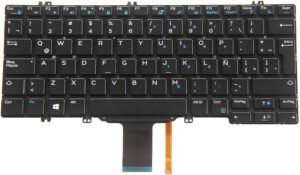 TECLADO DELL LATINO LATITUDE 7390 7290 5289 5290 7280 5280 7380 7389 7390 SERIES SIN MARCO RETROILUMINADO | 0NPN8 00NPN8