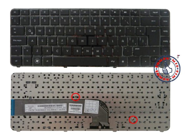 TECLADO ESPAÑOL HP PAVILION DV4-5000 | NEGRO SIN MARCO