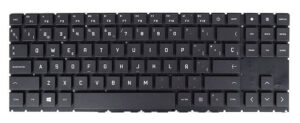 TECLADO ESPAÑOL HP OMEN 15-EK 15-EN SERIES RETROILUMINADO TECLAS BLANCAS