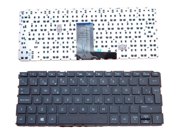 TECLADO ESPAÑOL HP PAVILION 11-E SERIES | NEGRO SIN MARCO