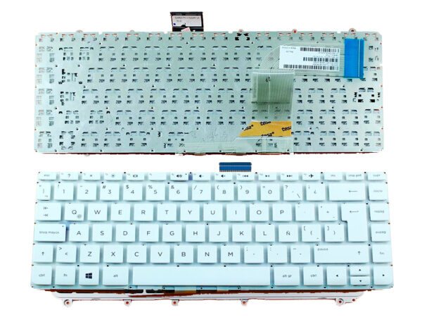 TECLADO ESPAÑOL HP | PAVILION 14-V | BLANCO | SIN MARCO
