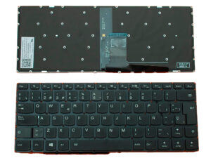 TECLADO ESPAÑOL IDEAPAD 310-14 SERIES | NEGRO SIN MARCO | RETROILUMINADO